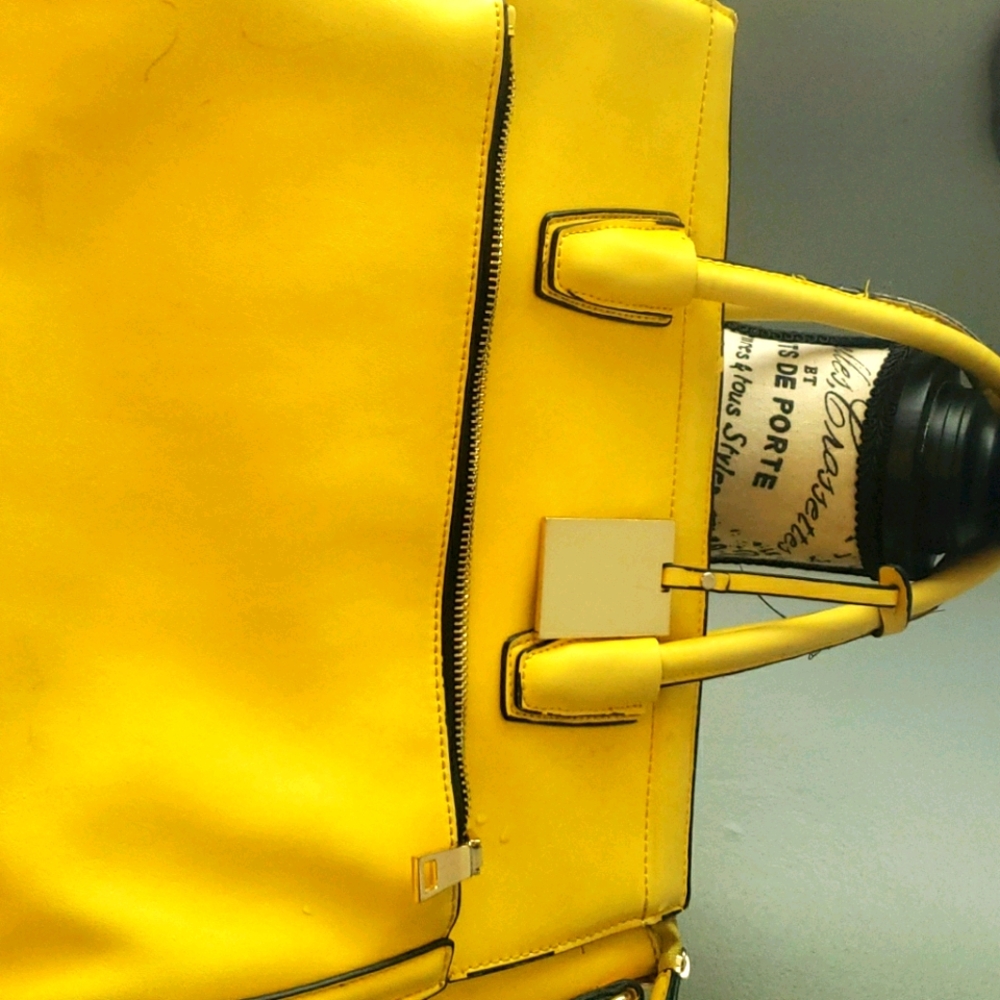 Yellow bag